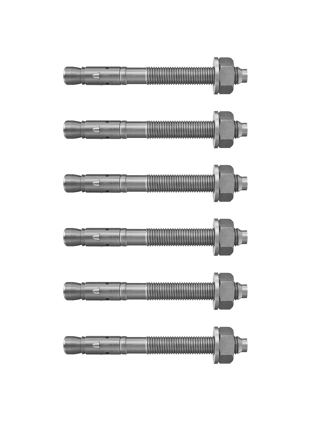 Bolt anchor for Stele 1/2:Attachment of Stele 1 or Stele 2